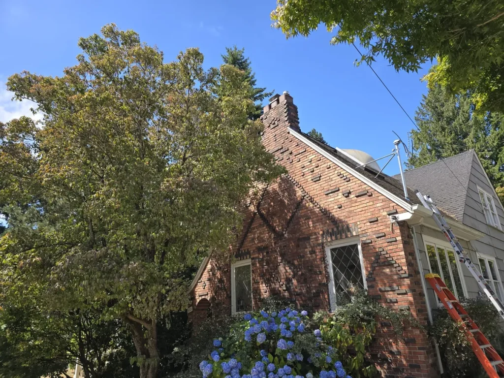 Electrical Mast Repair in Seattle, WA 98105: A Passing Semi Truck Tore Down a Ravenna Rental Home's Power Line