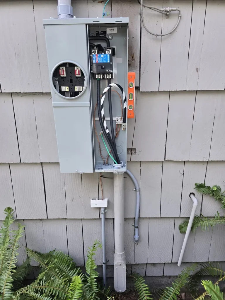 Electrical Mast Repair in Seattle, WA 98105: A Passing Semi Truck Tore Down a Ravenna Rental Home's Power Line