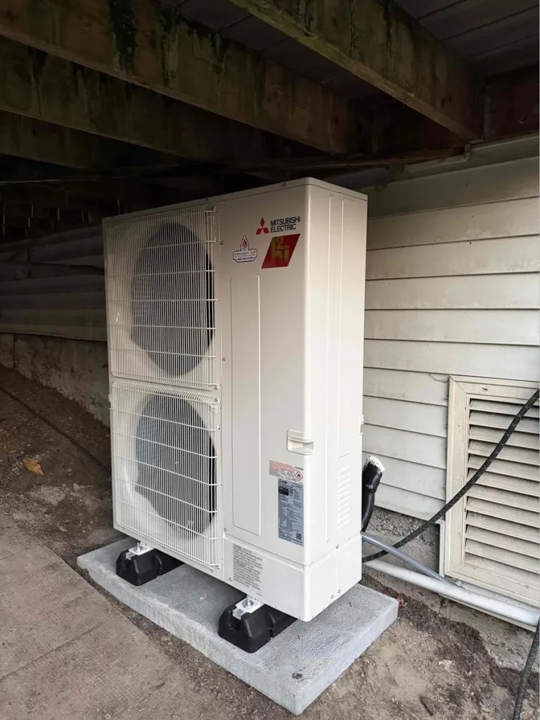 Mitsubishi Ducted Heat Pump Installation in Seattle